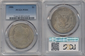 1886 $1 PO1